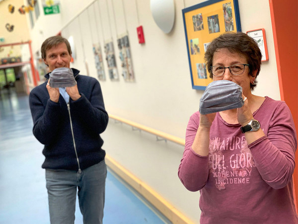 HAIX Schutzmasken im Einsatz bei der Lebenshilfe